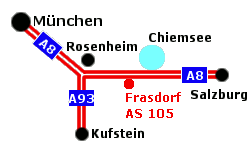 Frasdorf Lage